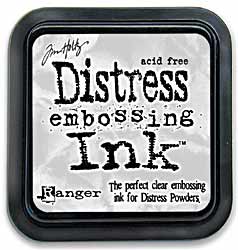 Distress Embossing Ink
